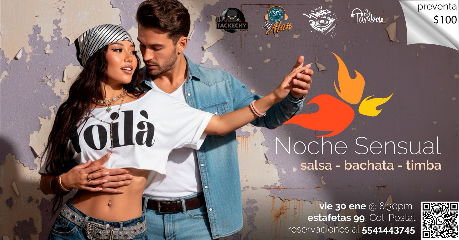 Noche Sensual - Monthly Party Salsa Candela